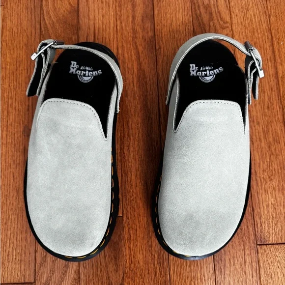 Dr. Martens Sage Green Suede - Picture 2 of 5